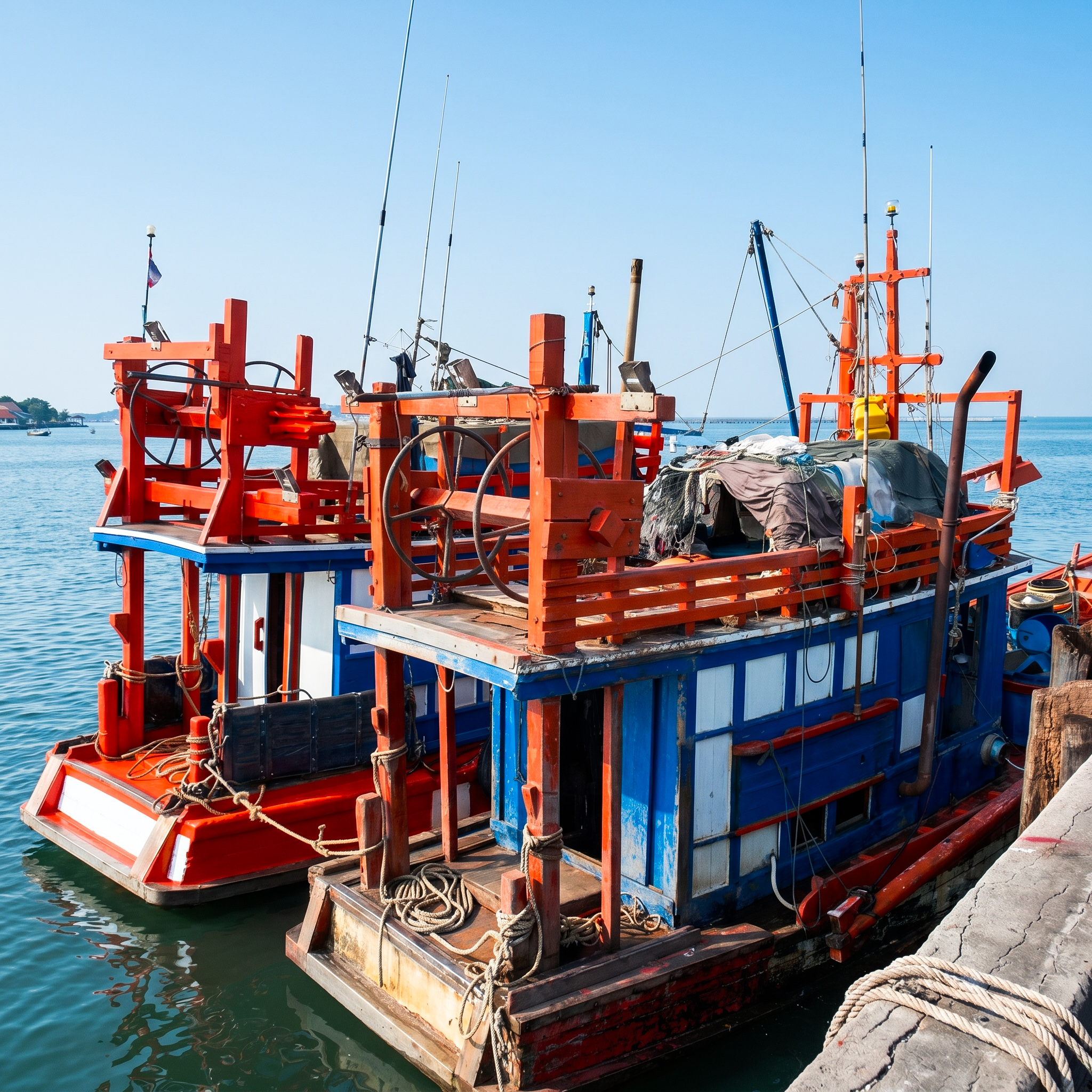 Ang Sila fishing village — historic 1876 market