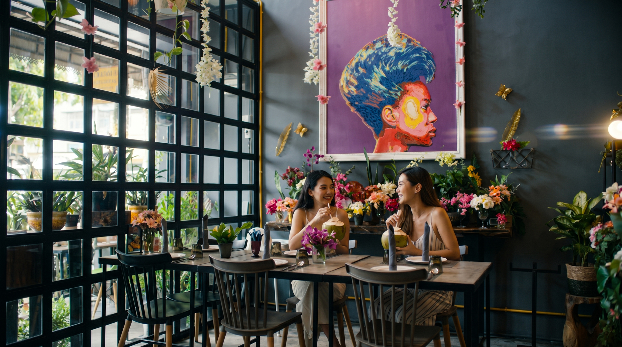 MAYs Pattaya contemporary Thai restaurant cosy interior