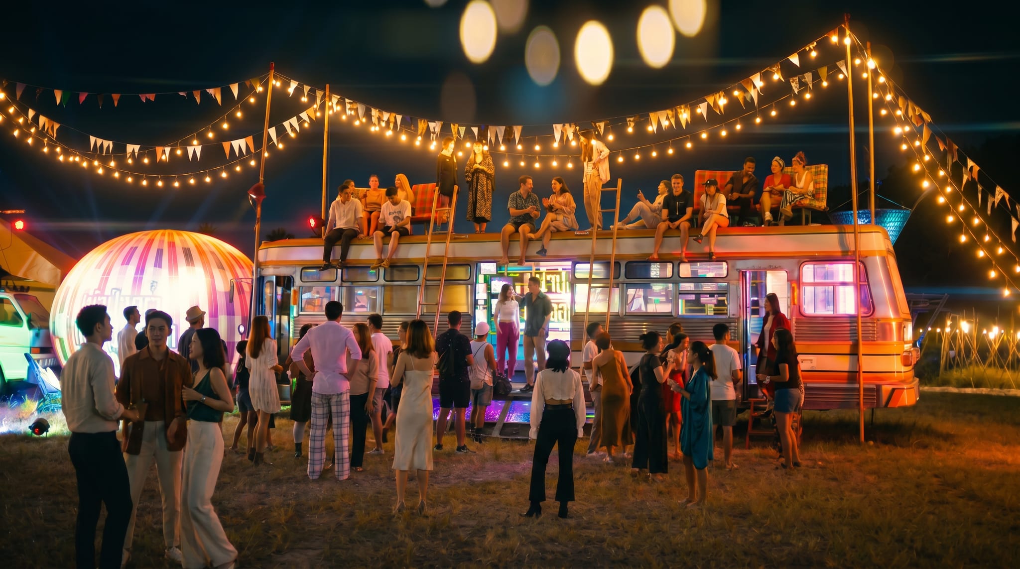 Wonderfruit festival at The Fields, Siam Country Club
